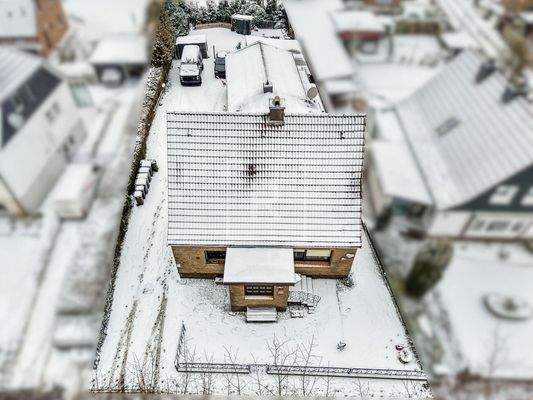 Vogelperspektive Straße