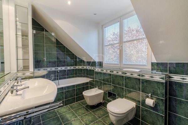 Tageslichtbad im Vorderhaus