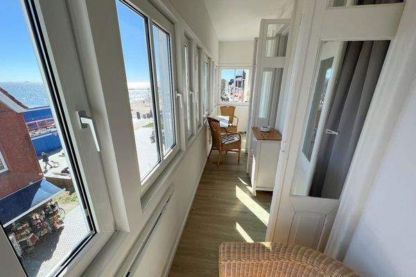 W2: Veranda mit Meerblick 2.OG