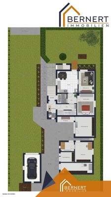 Grundriss visualisiert EG