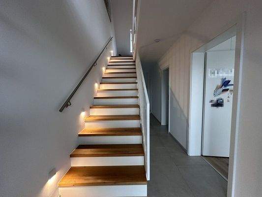 Treppenaufgang vom OG in das DG