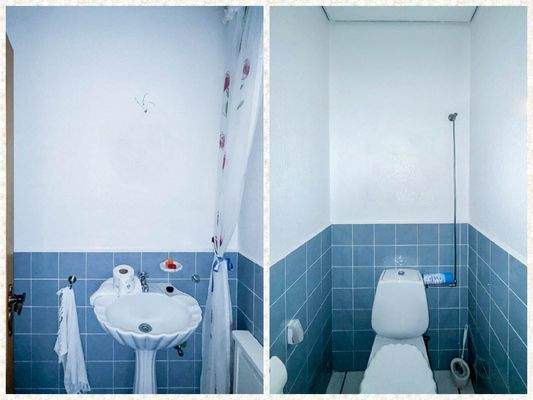 zeitloses Gäste-WC im EG