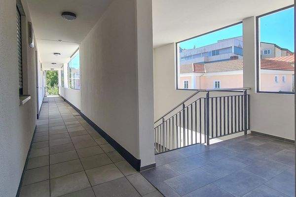 Treppenhaus und Laubengang