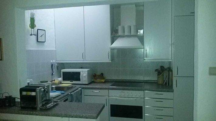 Kompakte Küche mit Charme