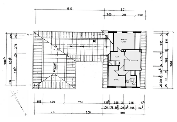 Grundriss Obergeschoss