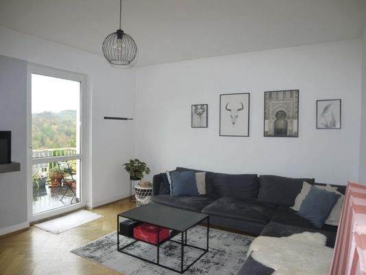 Teilansicht Wohnzimmer