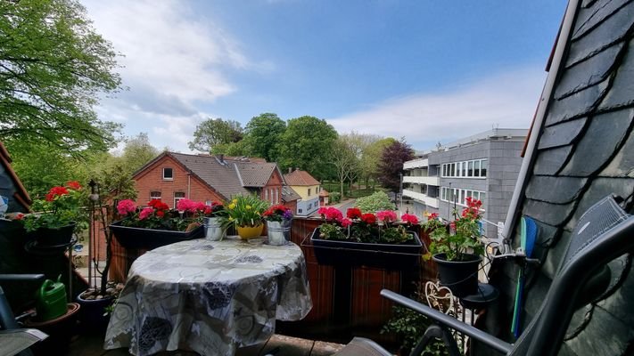 Balkon Ausblick