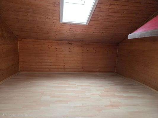 Schlafzimmer, Dachgeschoß