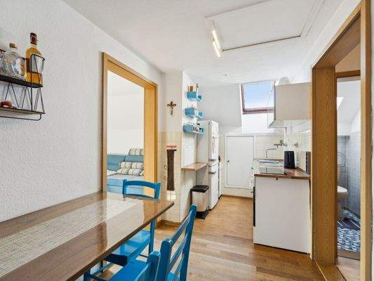 Essbereich und Küche DG