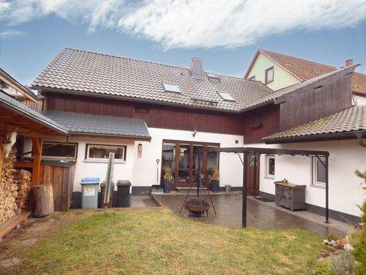 rückwärtige Ansicht