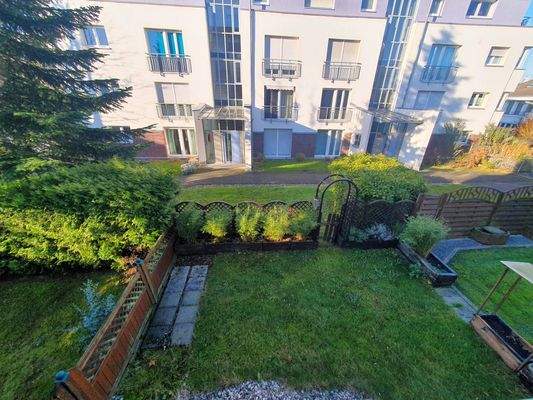 Außenansicht aus dem Balkon