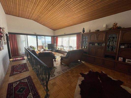 Wohnzimmer: groß, hell, offen