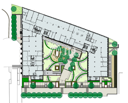 Entwursfplanung der Außenanlag