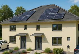 Vorschlag für ein Doppelhaus!