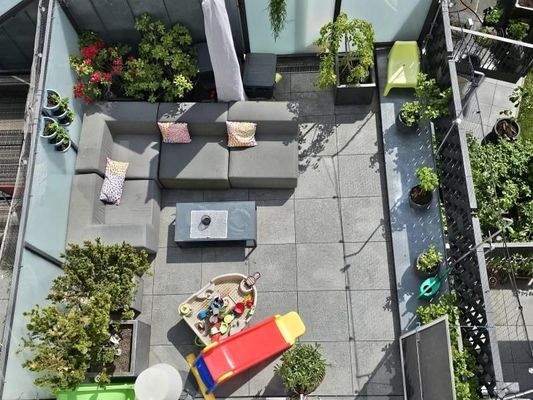 ca. 22 m² Dachterrasse