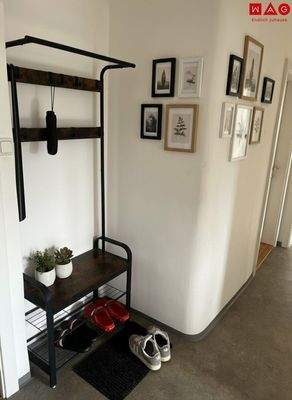 Vorzimmer Bild 2, Einrichtungsbeispiel mit KI erstellt.