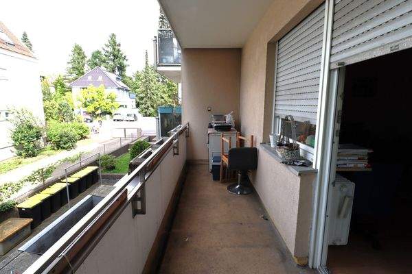 großzügiger Balkon