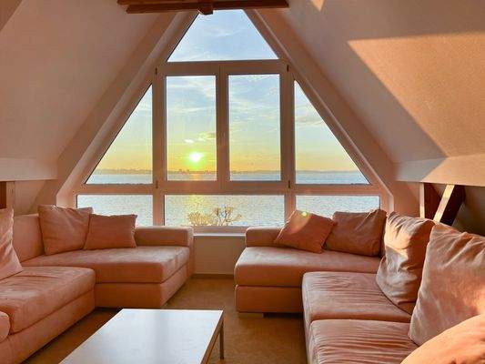 Sonnenuntergang über der Förde