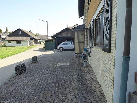 sauberer Zugang zum Haus