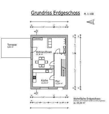 Grundriss Erdgeschoss