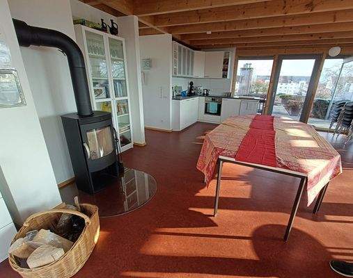 Gäste-Wohnung mit Kamin und EBK