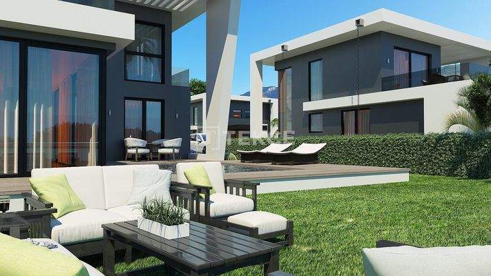 Villas with Pools in a Complex in Karşıyaka Girne