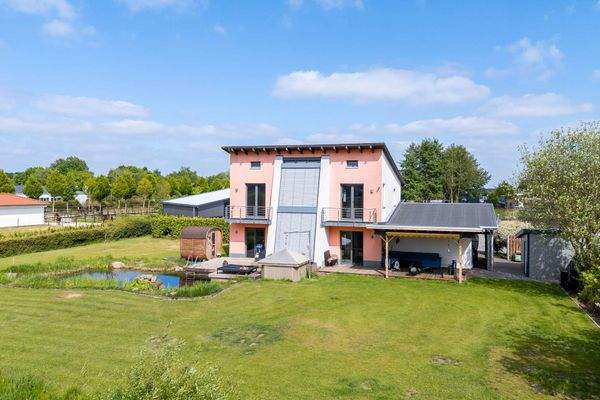 Rückansicht Wohnhaus