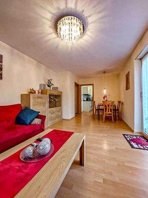 Wohnzimmer Mietwohnung DG