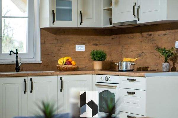 Koch-, Wohn, Essbereich