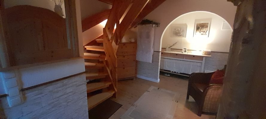 Treppe zum OG