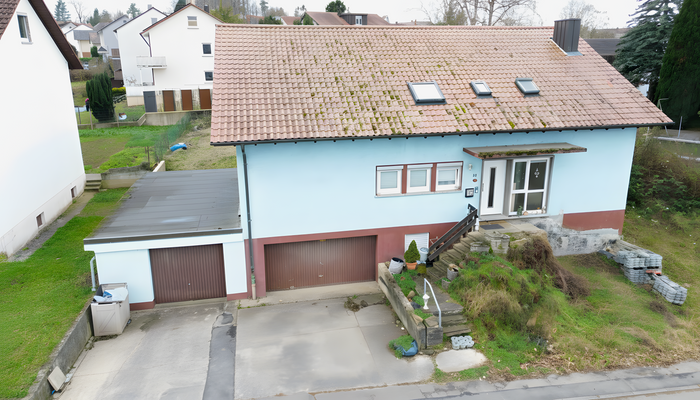 Hausansicht (Gartenseite)