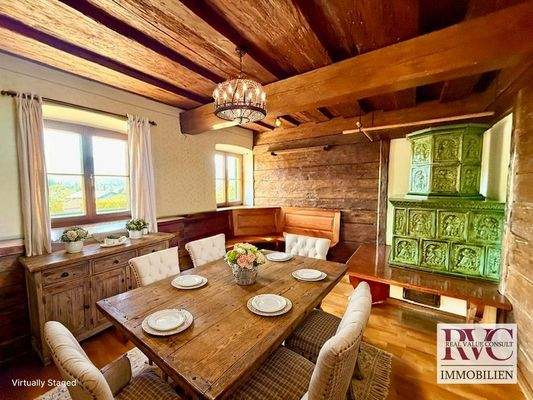 virtual staging Dining Room - Farmhouse - 0