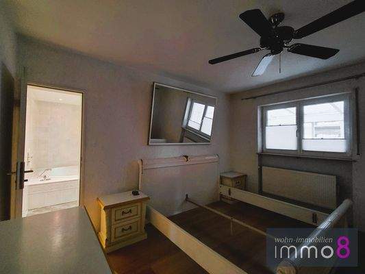 Schlafzimmer mit Badzugang