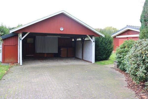 Doppelcarport mit Werkstatt