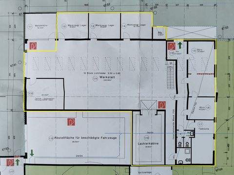 Viersen Halle, Viersen Hallenfläche