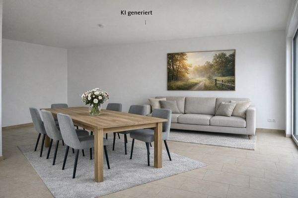 Wohnraum KI generiert