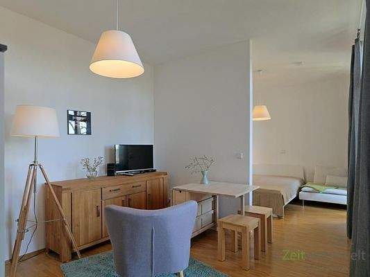 Blick in das Apartment