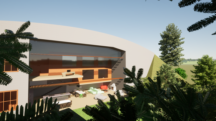 Vision_Wohnen und Arbeiten im Bunker..