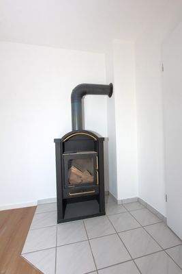 ... praktischer Schwedenofen ...