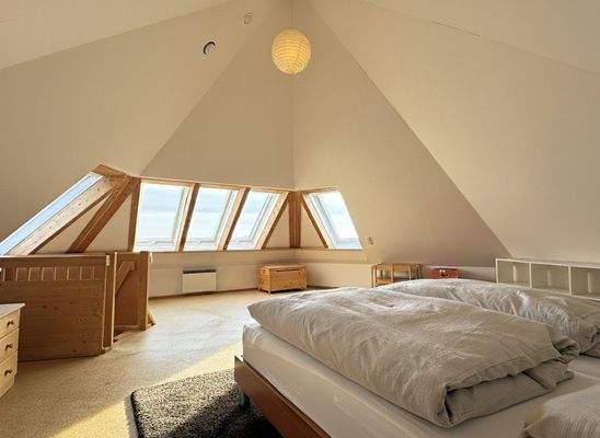 Schlafzimmer im Dachgeschoss