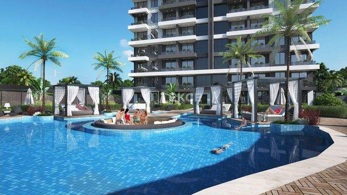 Real Estate Project with Residency Permit in Alanya Demirtaş