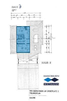 Grundriss Galerie