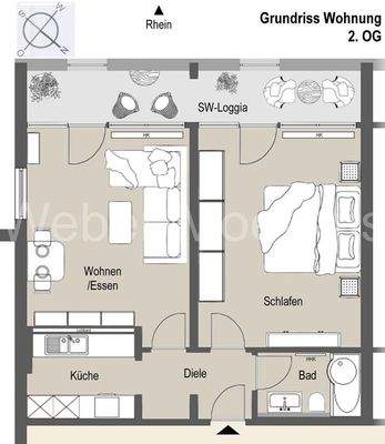3487 Grundriss Wohnung