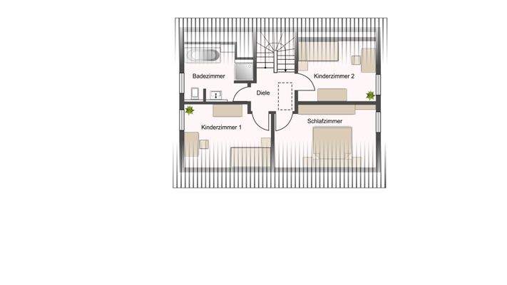 Grundriss Obergeschoss