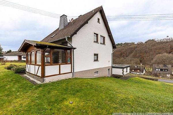 geschützter Hauseingang