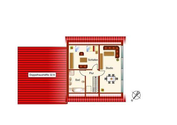 Grundriss Dachgeschoss