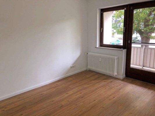 Schlafzimmer mit Balkon