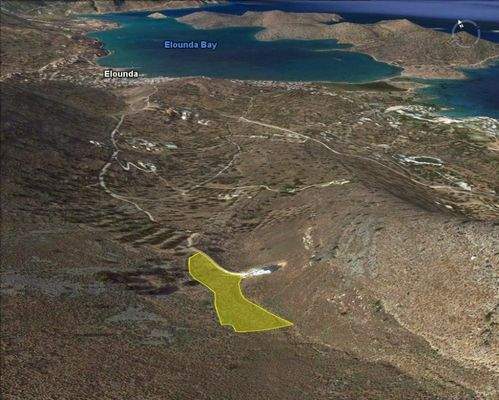 Kreta, Elounda: Bauland in Elite-Touristenregion zu verkaufen