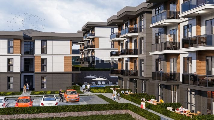 Apartments with Modern Living Spaces in Merkez Yalova