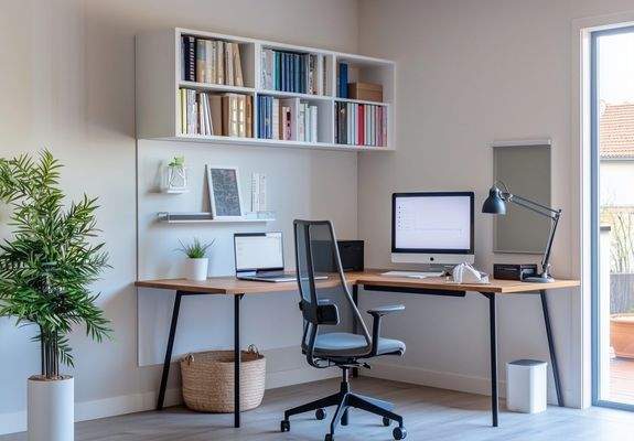 Arbeitszimmerkonzept